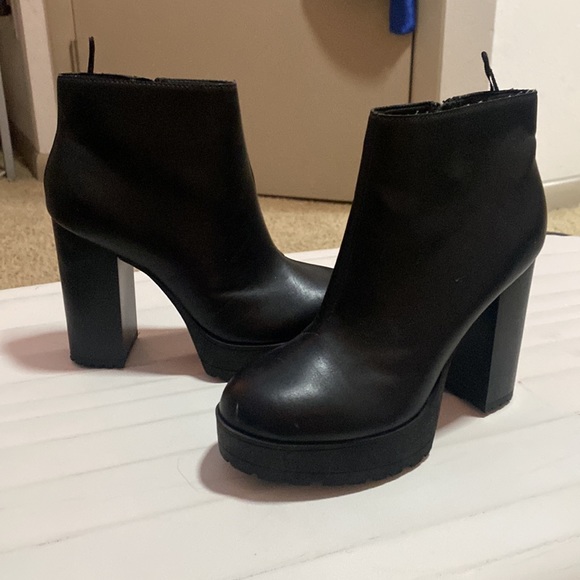 Platform Booties - Picture 1 of 4